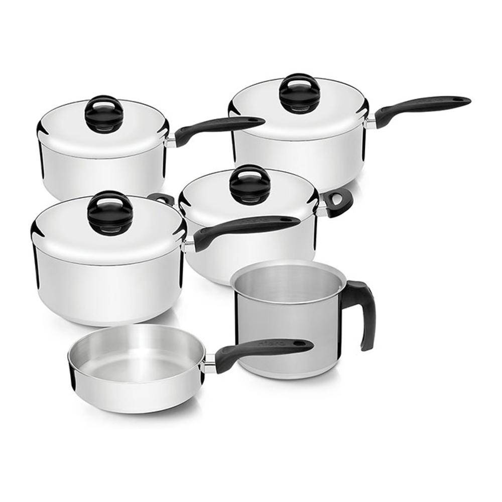 Jogo-De-Panelas-6-Pecas-Polido---Nigro Jogo-De-Panelas-6-Pecas-Polido---Nigro