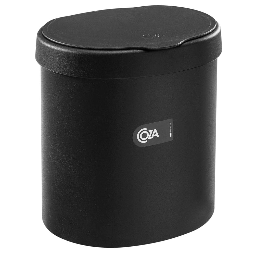 Lixeira-de-Pia-25-Litros-Preta-10906-0008---Coza Lixeira-de-Pia-25-Litros-Preta-10906-0008---Coza