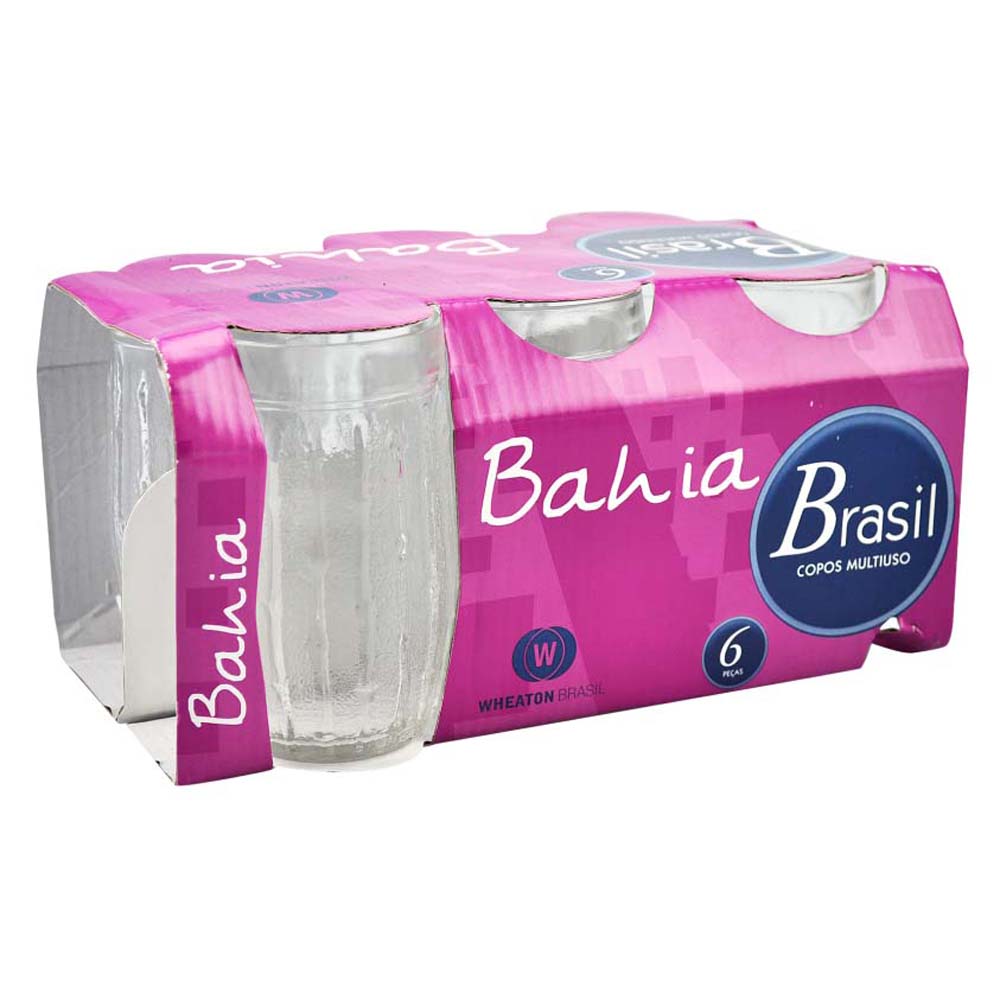 Jogo-de-Copo-Brasil-Bahia---Wheaton Jogo-de-Copo-Brasil-Bahia---Wheaton