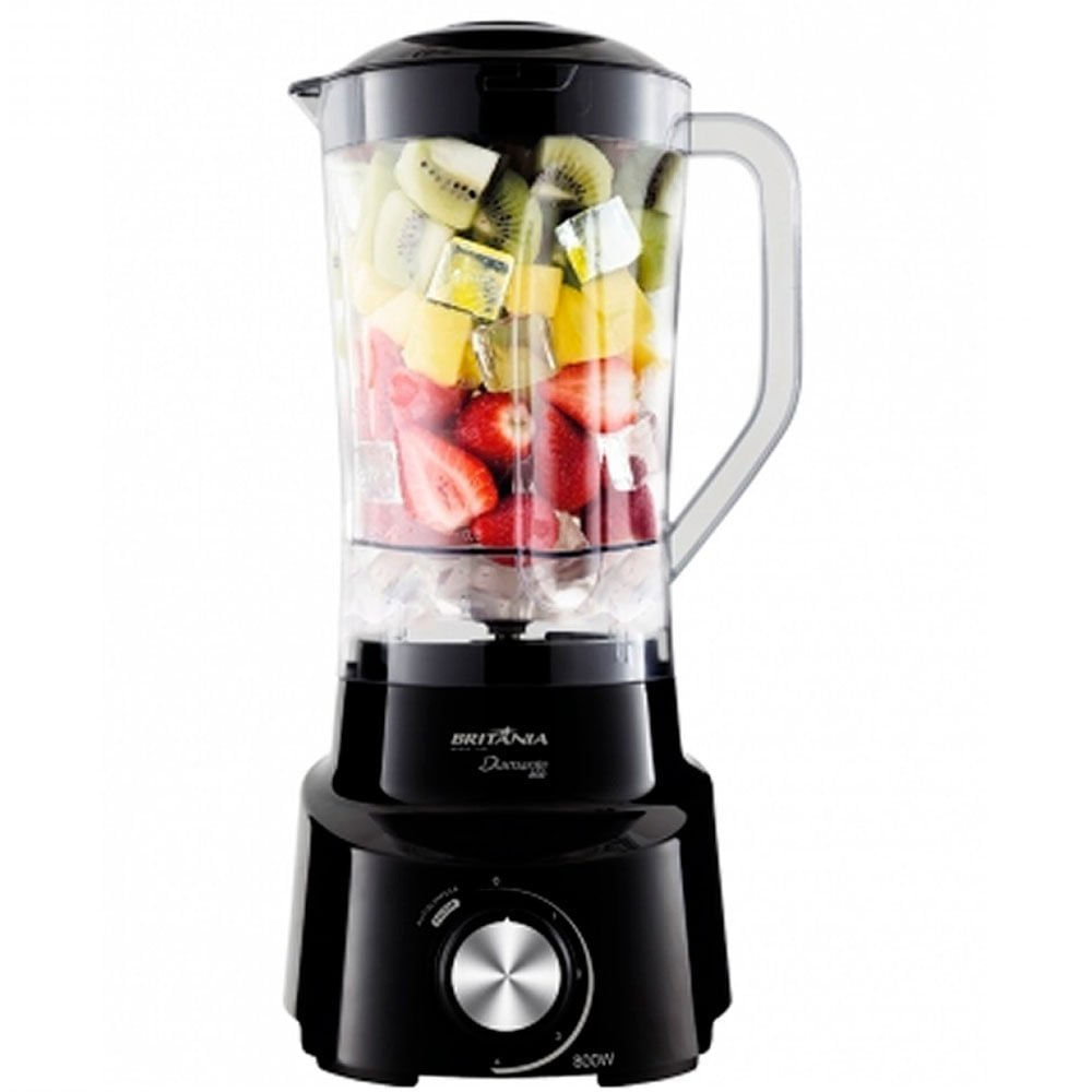 Liquidificador-Diamante-26-Litros-800w-4-Velocidades---Pulsar-Preto-127---Britania Liquidificador-Diamante-26-Litros-800w-4-Velocidades---Pulsar-Preto-127---Britania