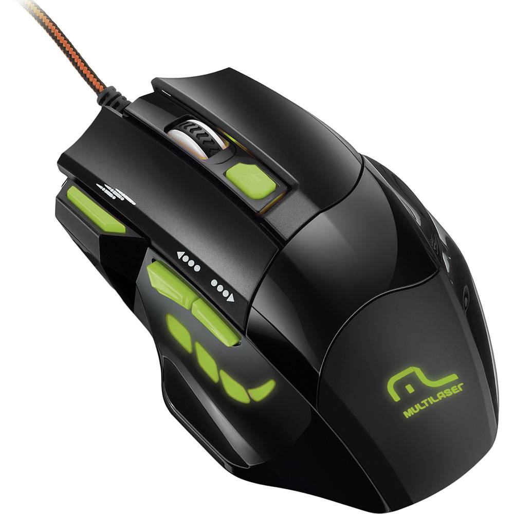 Mouse-Optico-Multilaser-XGamer-Fire-Button-USB-2400Dpi---MO208----Preto Mouse-Optico-Multilaser-XGamer-Fire-Button-USB-2400Dpi---MO208----Preto