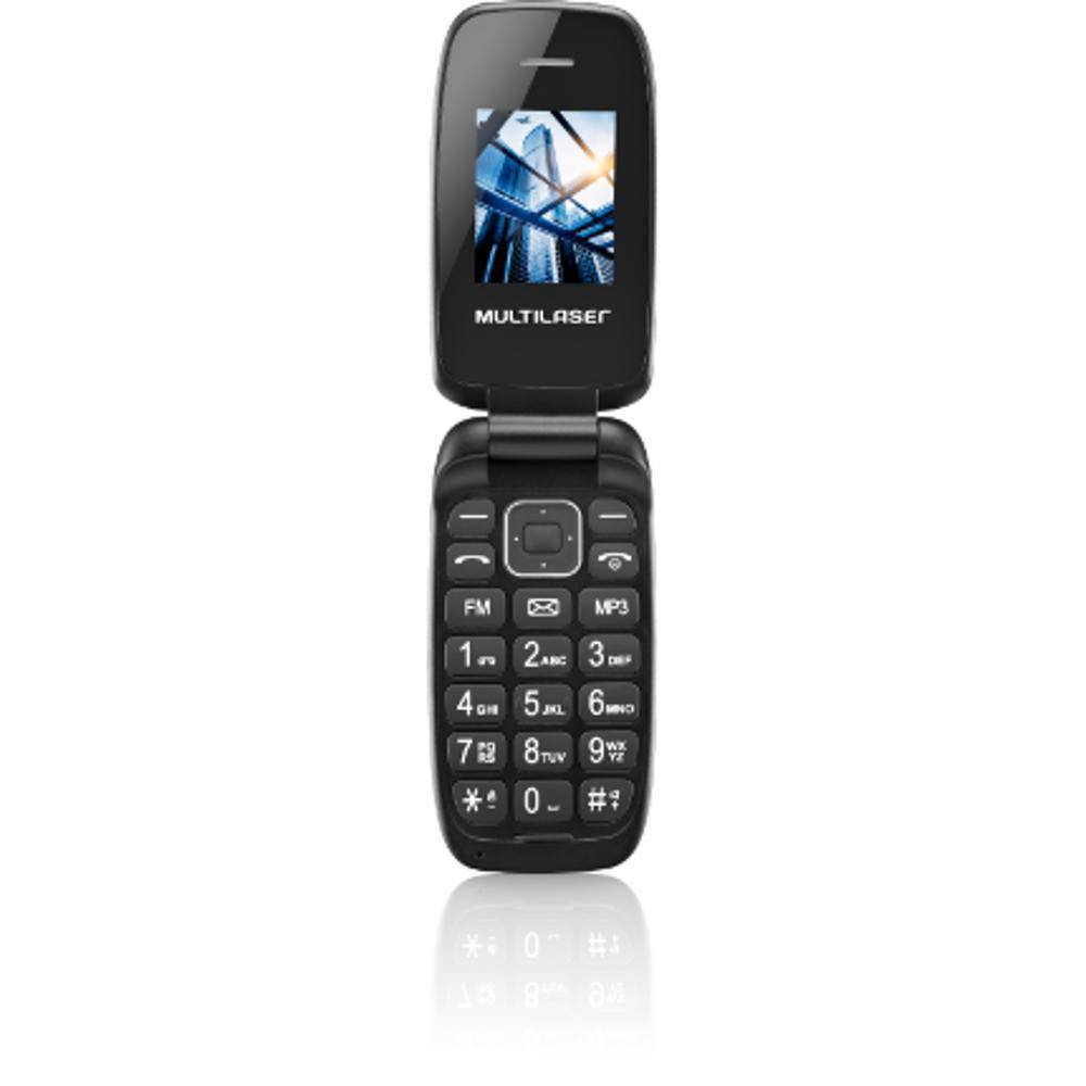 Celular-Multilaser-Flip-Up-Dual-Chip---P9022---Preto Celular-Multilaser-Flip-Up-Dual-Chip---P9022---Preto