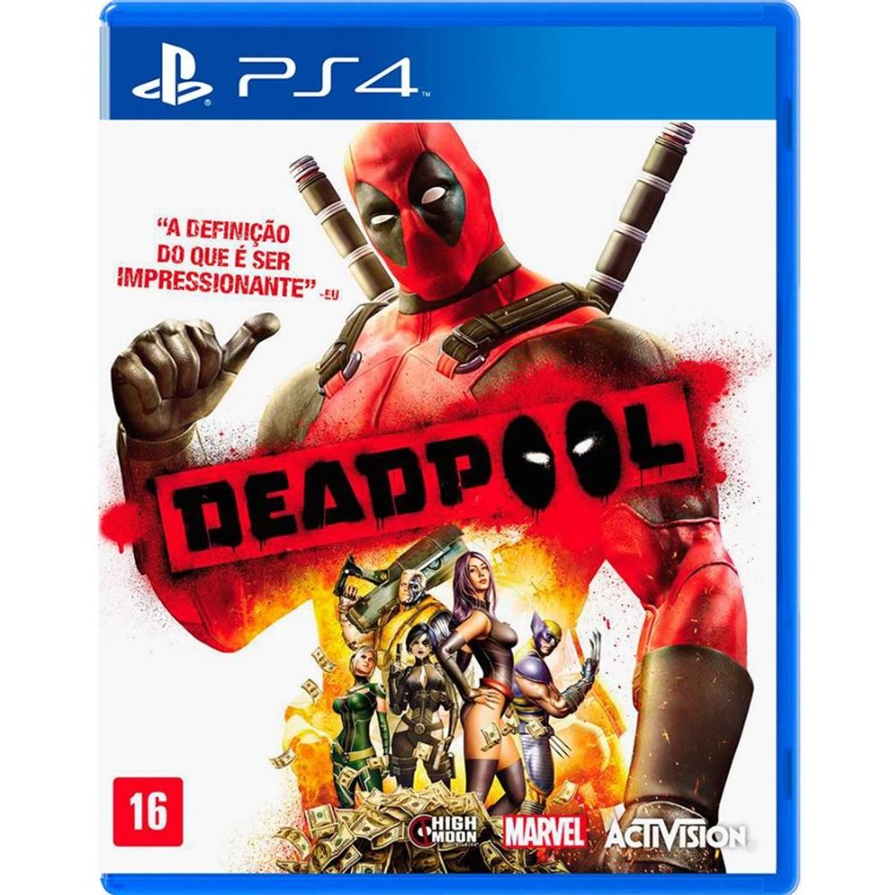 Jogo Deadpool PS4 - Activision - nivalmix