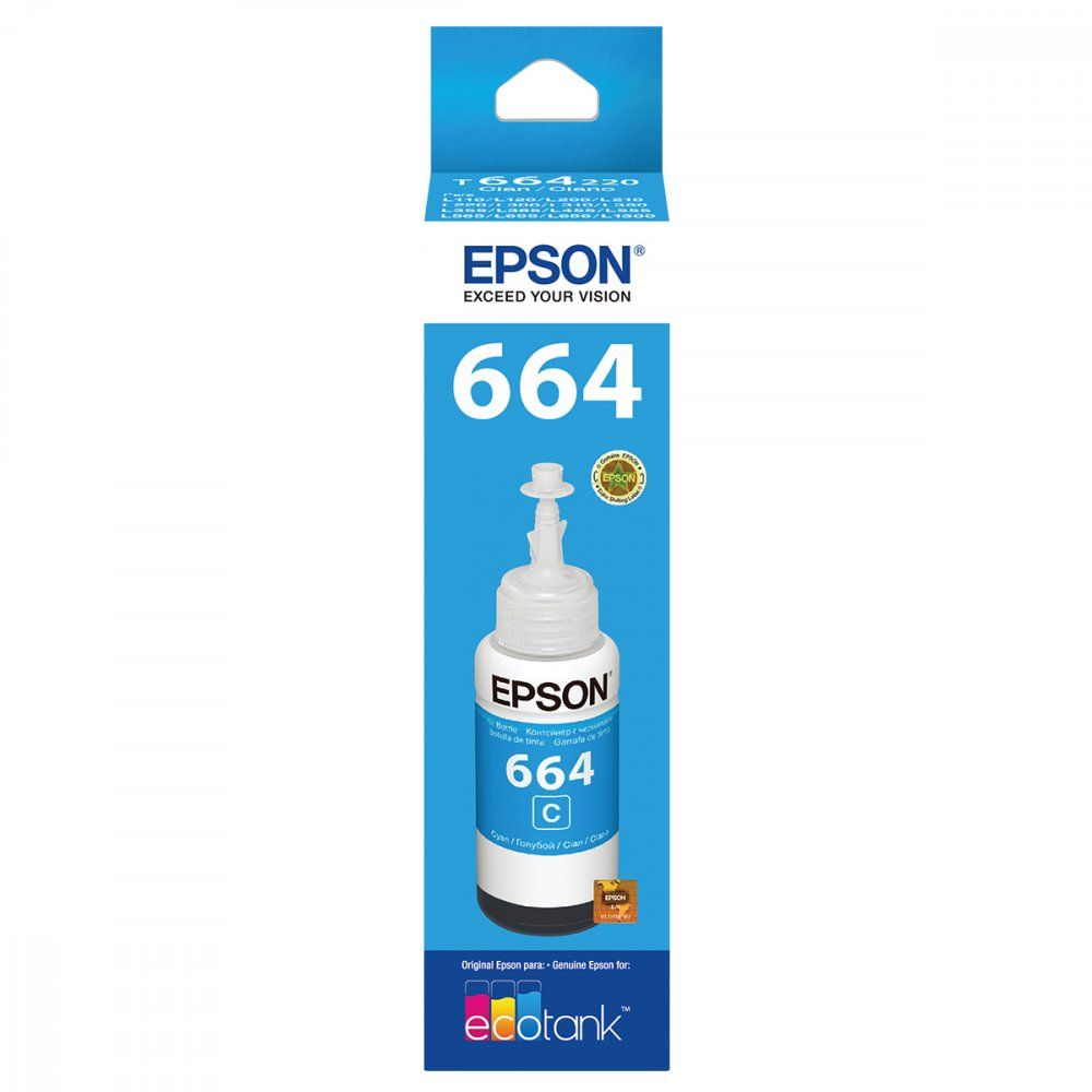 Nivalmix-Refil-Epson-T664-Ciano Nivalmix-Refil-Epson-T664-Ciano