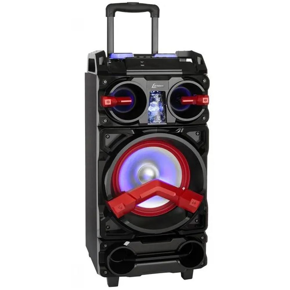 Caixa-de-Som-Amplificada-500W-Rms-Bluetooth-Microfone-USB-CA390---Lenoxx Caixa-de-Som-Amplificada-500W-Rms-Bluetooth-Microfone-USB-CA390---Lenoxx