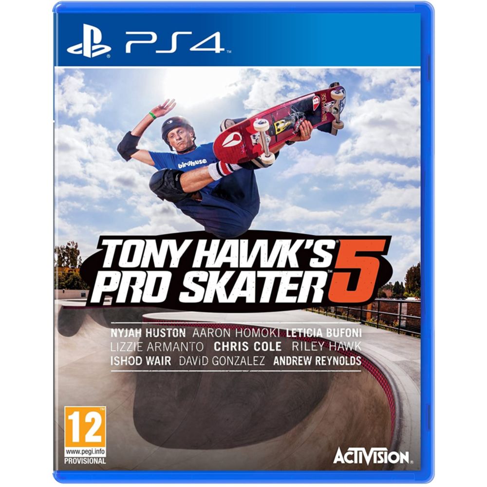 Jogo Ps4 Tony Hawk Pro Skater 1+2 Midia Fisica