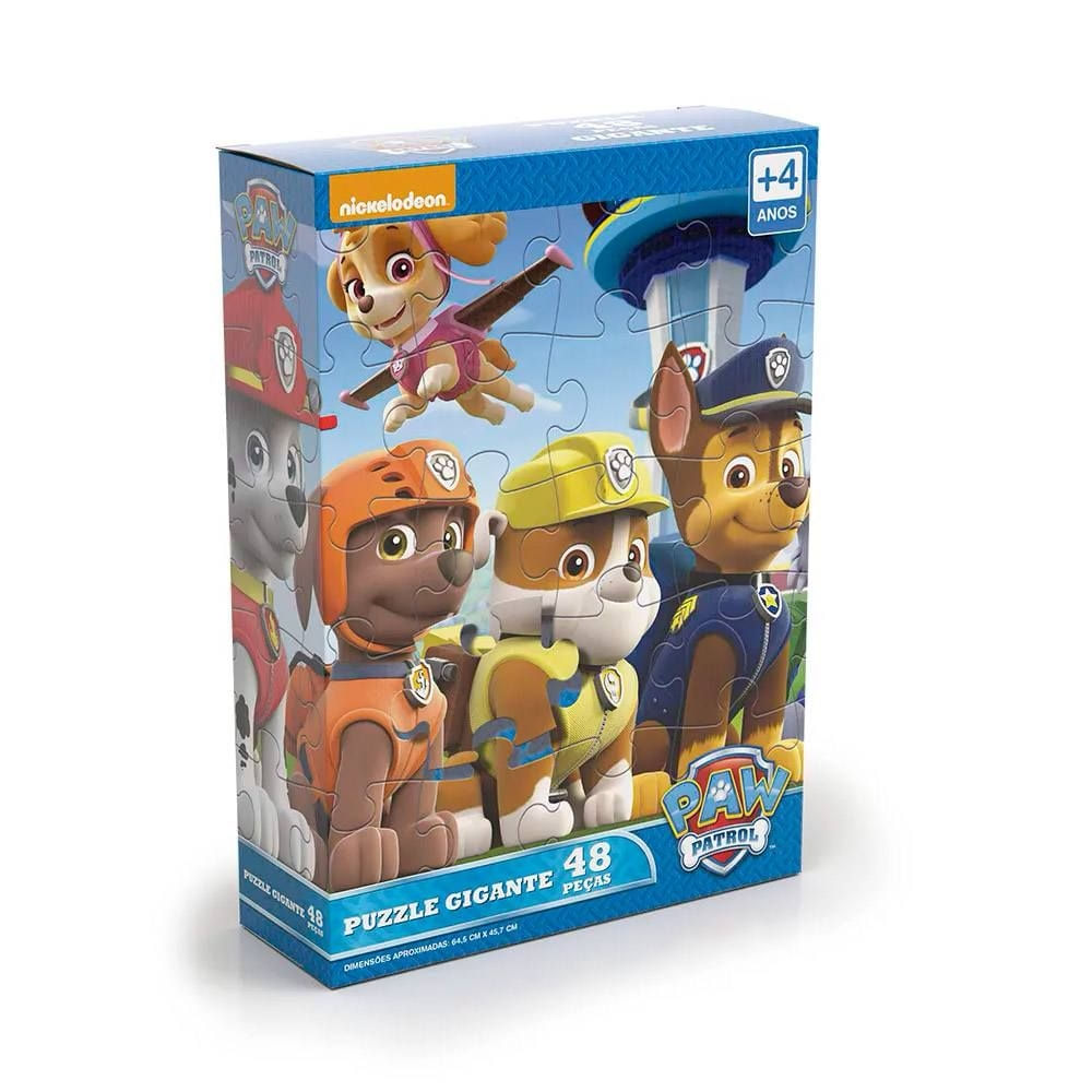 Jogo-Puzzle-G-Patrulha-Canina-03354-Grow Jogo-Puzzle-G-Patrulha-Canina-03354-Grow