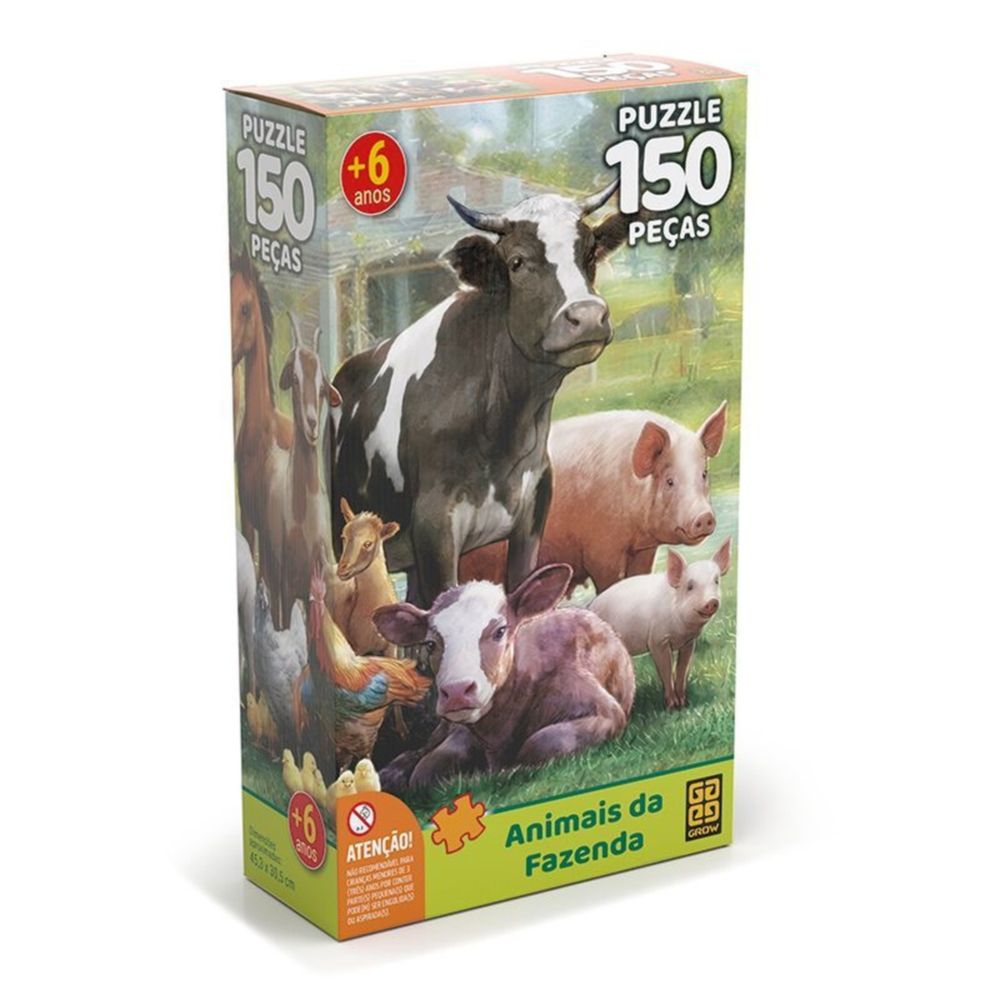 Nivalmix_quebra_cabeca_animais_fazenda_150pc_3751_1 Nivalmix_quebra_cabeca_animais_fazenda_150pc_3751_1