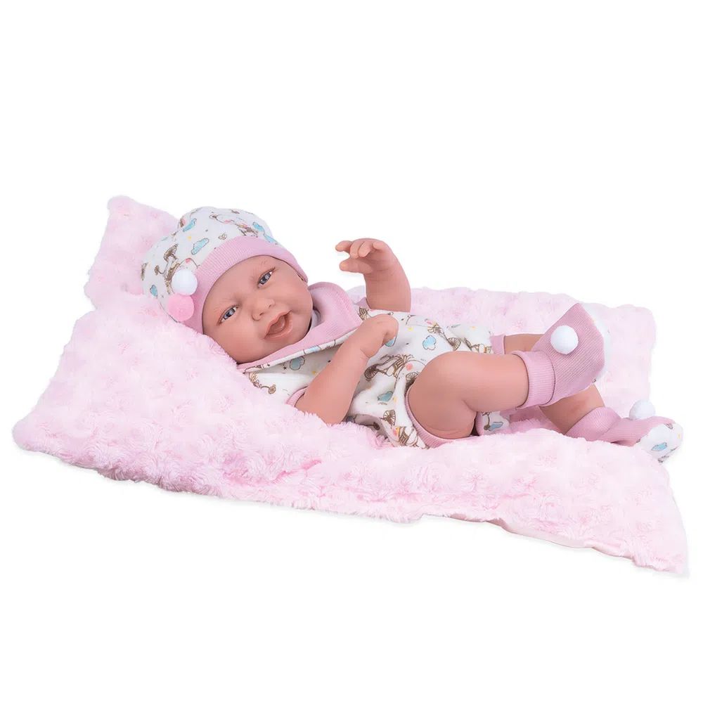 Boneca Bebê Anny Doll Reborn - Menina - Cotiplas 2441