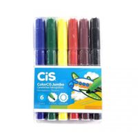 Nivalmix_Caneta_Hidrogr_06_Cores_Jumbo_Sertic_567177 Nivalmix_Caneta_Hidrogr_06_Cores_Jumbo_Sertic_567177