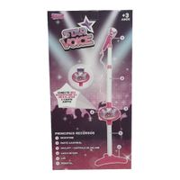 Nivalmix_Microfone_Star_Voice_Rosa_ZP00220_Zoop_Toys_2282702_3 Nivalmix_Microfone_Star_Voice_Rosa_ZP00220_Zoop_Toys_2282702_3