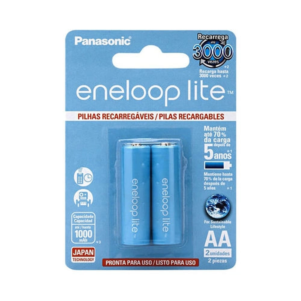 Nivalmix_Pilha_Recarregavel_com_2_AA_1.000mAh_Panasonic_2290138 Nivalmix_Pilha_Recarregavel_com_2_AA_1.000mAh_Panasonic_2290138