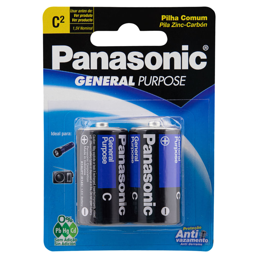 Nivalmix_Pilha_Comum_C_Media_com_2_Panasonic_324539 Nivalmix_Pilha_Comum_C_Media_com_2_Panasonic_324539