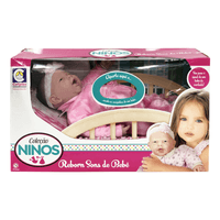 Boneca Baby Ninos Reborn Sons de Bebe Cotiplás 2219 na Papelaria