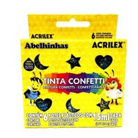 Nivalmix_Tinta_Confetti_6_Cores_02415_Acrilex_610207 Nivalmix_Tinta_Confetti_6_Cores_02415_Acrilex_610207