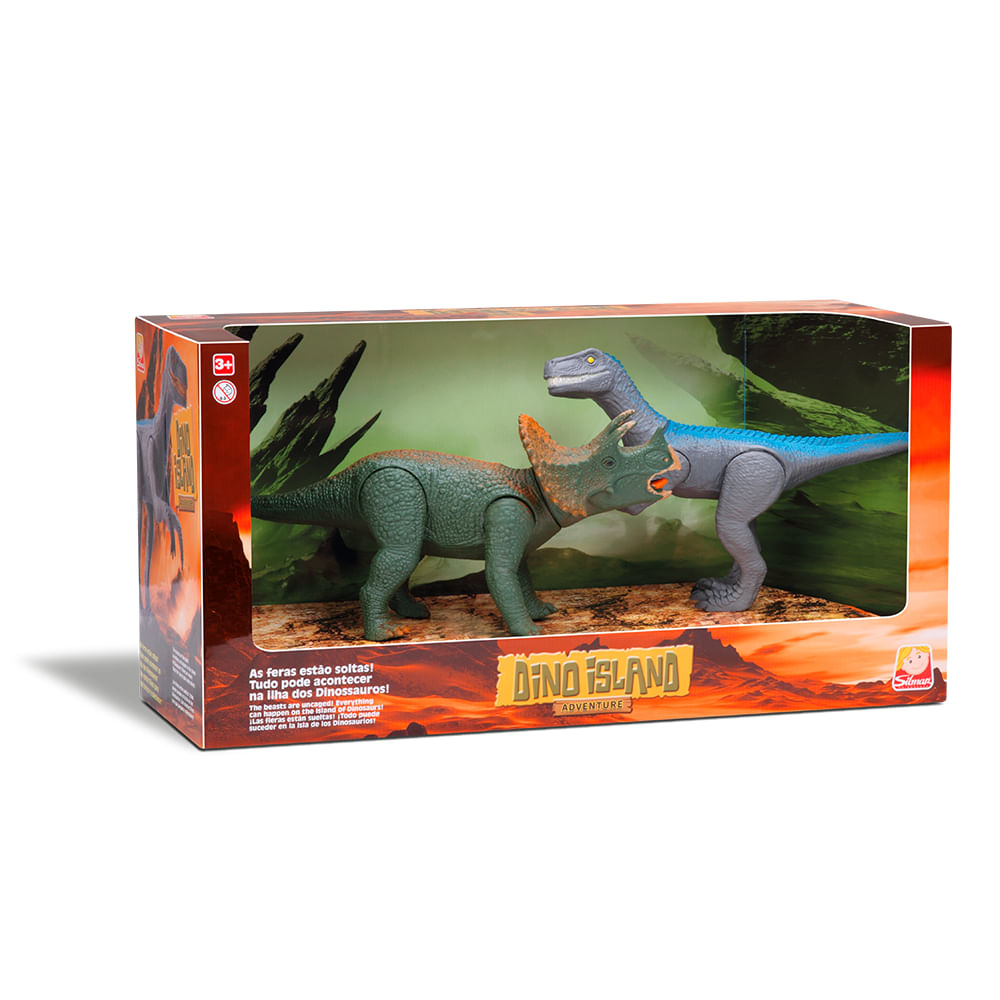 Nivalmix_Triceratops_e_Velociraptor_1656_Silmar_2277879 Nivalmix_Triceratops_e_Velociraptor_1656_Silmar_2277879