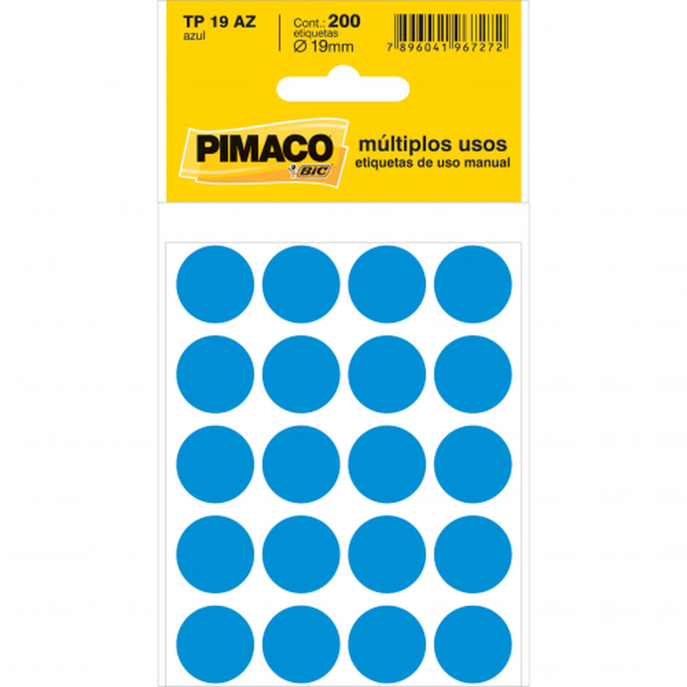 Nivalmix_Etiqueta_TP-19_AZ_Pimaco_525746 Nivalmix_Etiqueta_TP-19_AZ_Pimaco_525746