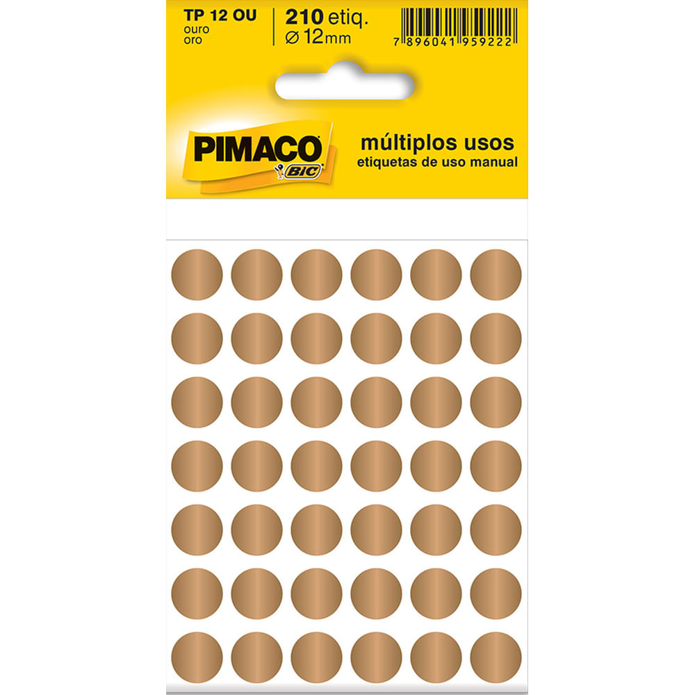 Nivalmix-Etiqueta-TP-12-Ouro-Pimaco-629057 Nivalmix-Etiqueta-TP-12-Ouro-Pimaco-629057