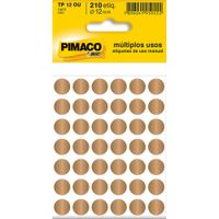 Nivalmix-Etiqueta-TP-12-Ouro-Pimaco-629057 Nivalmix-Etiqueta-TP-12-Ouro-Pimaco-629057
