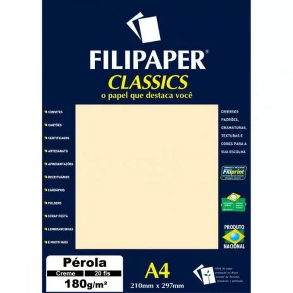 Nivalmix-Papel-Perola-Creme-A4-180g-com-20-Folhas-Filiperson-2033362 Nivalmix-Papel-Perola-Creme-A4-180g-com-20-Folhas-Filiperson-2033362