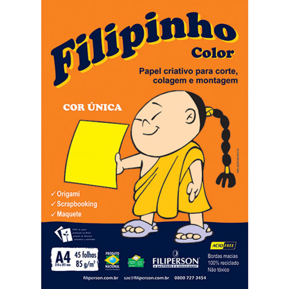 Nivalmix-Papel-Filipinho-Amarelo-A4-85g-45-Folhas-Filiperson-1020881 Nivalmix-Papel-Filipinho-Amarelo-A4-85g-45-Folhas-Filiperson-1020881