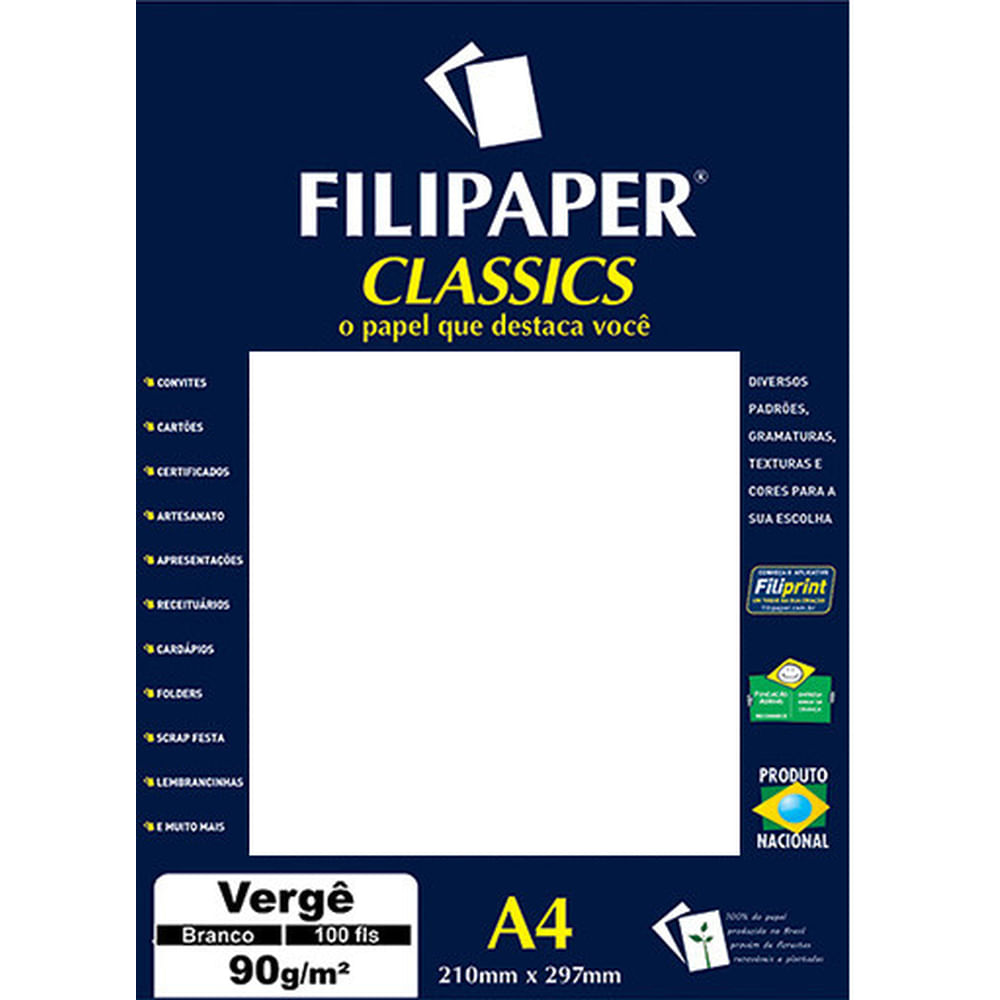 Nivalmix-Papel-Verge-A4-90g-Branco-com-100-Folhas-Filiperson-540605 Nivalmix-Papel-Verge-A4-90g-Branco-com-100-Folhas-Filiperson-540605
