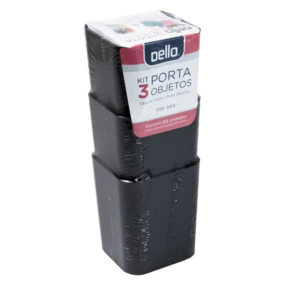 Nivalmix-Kit-com-3-Porta-Objeto-Preto-6413-Dello-2051497 Nivalmix-Kit-com-3-Porta-Objeto-Preto-6413-Dello-2051497