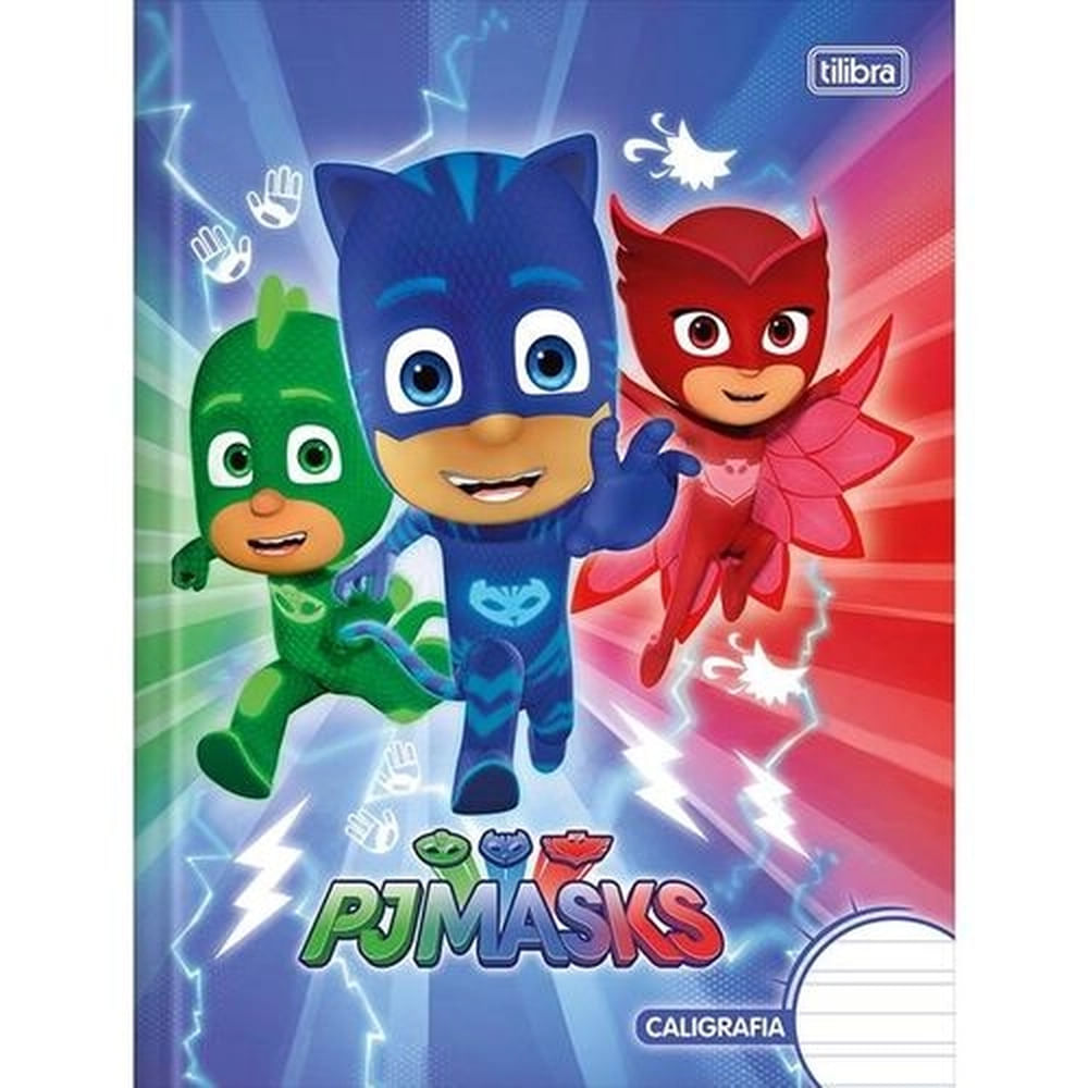 Nivalmix-Caderno-de-Caligrafia-Brochura-Capa-Dura-Pj-Masks-40-Folhas-Tilibra-2075456 Nivalmix-Caderno-de-Caligrafia-Brochura-Capa-Dura-Pj-Masks-40-Folhas-Tilibra-2075456