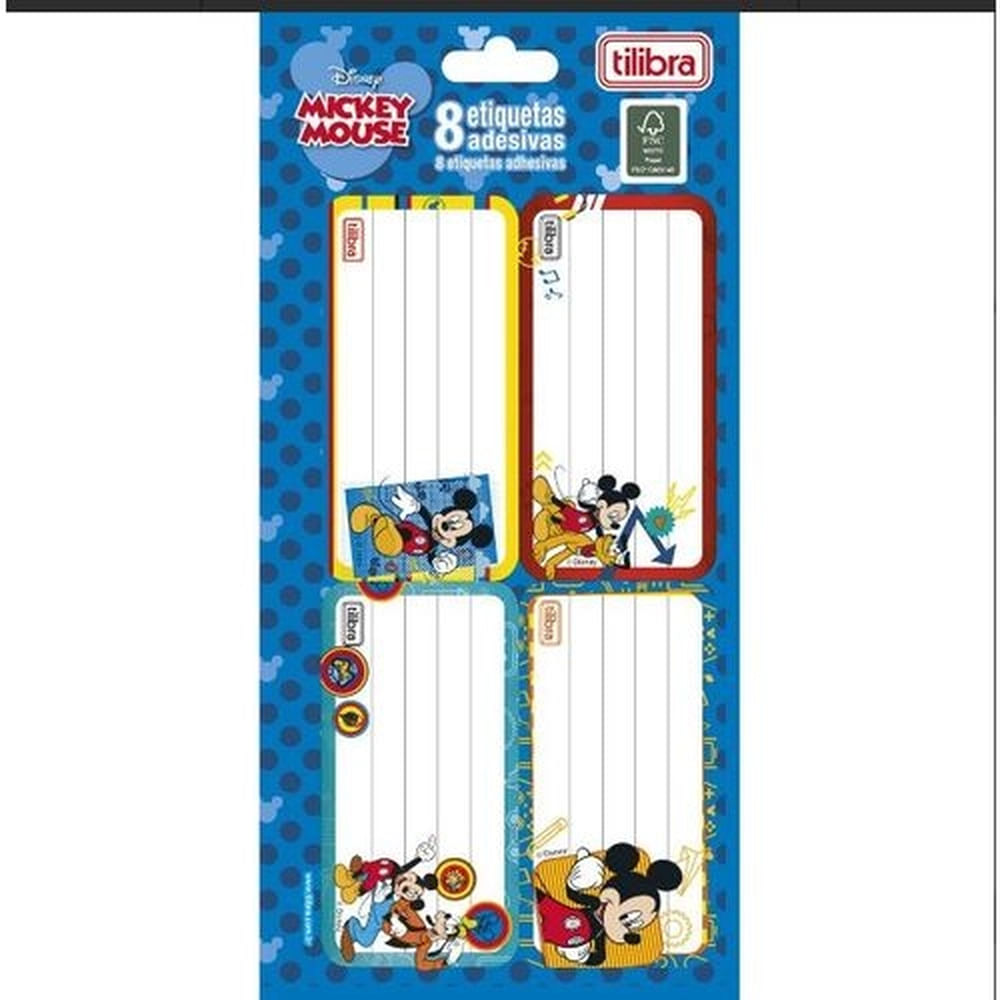 Nivalmix-Etiqueta-Adesiva-Mickey-com-8-Unidades-Tilibra-2076418 Nivalmix-Etiqueta-Adesiva-Mickey-com-8-Unidades-Tilibra-2076418