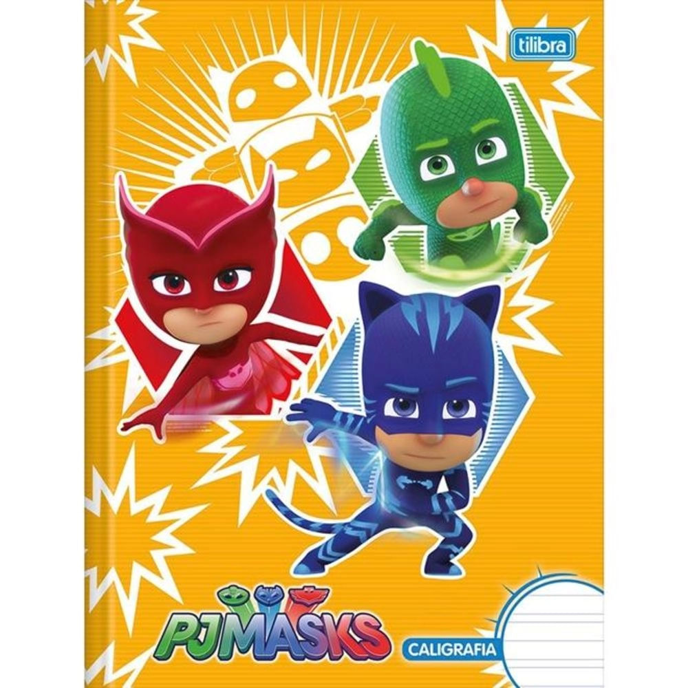 Nivalmix-Caderno-de-Caligrafia-Brochura-Capa-Dura-Pj-Masks-40-Folhas-Amarela-Tilibra-2075456-002 Nivalmix-Caderno-de-Caligrafia-Brochura-Capa-Dura-Pj-Masks-40-Folhas-Amarela-Tilibra-2075456-002