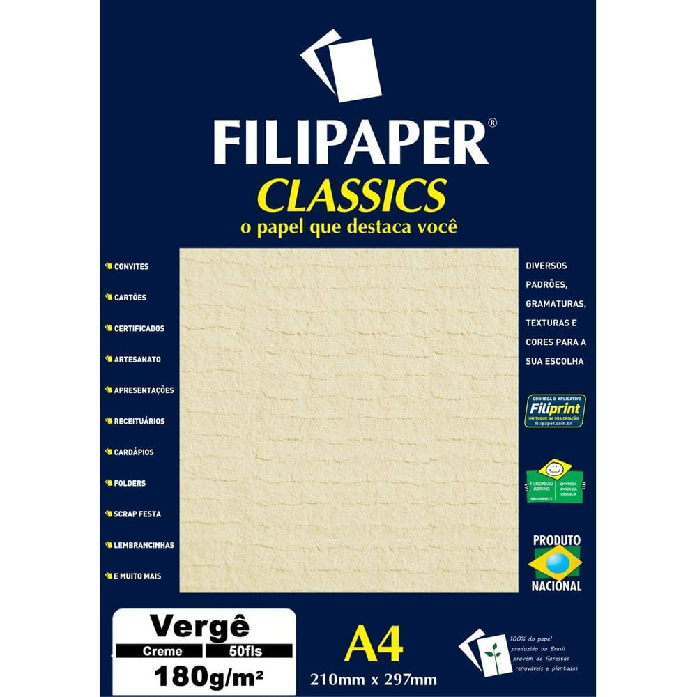 Nivalmix-Papel-Verge-180g-A4-Creme-com-50-Folhas-Filiperson-567762 Nivalmix-Papel-Verge-180g-A4-Creme-com-50-Folhas-Filiperson-567762