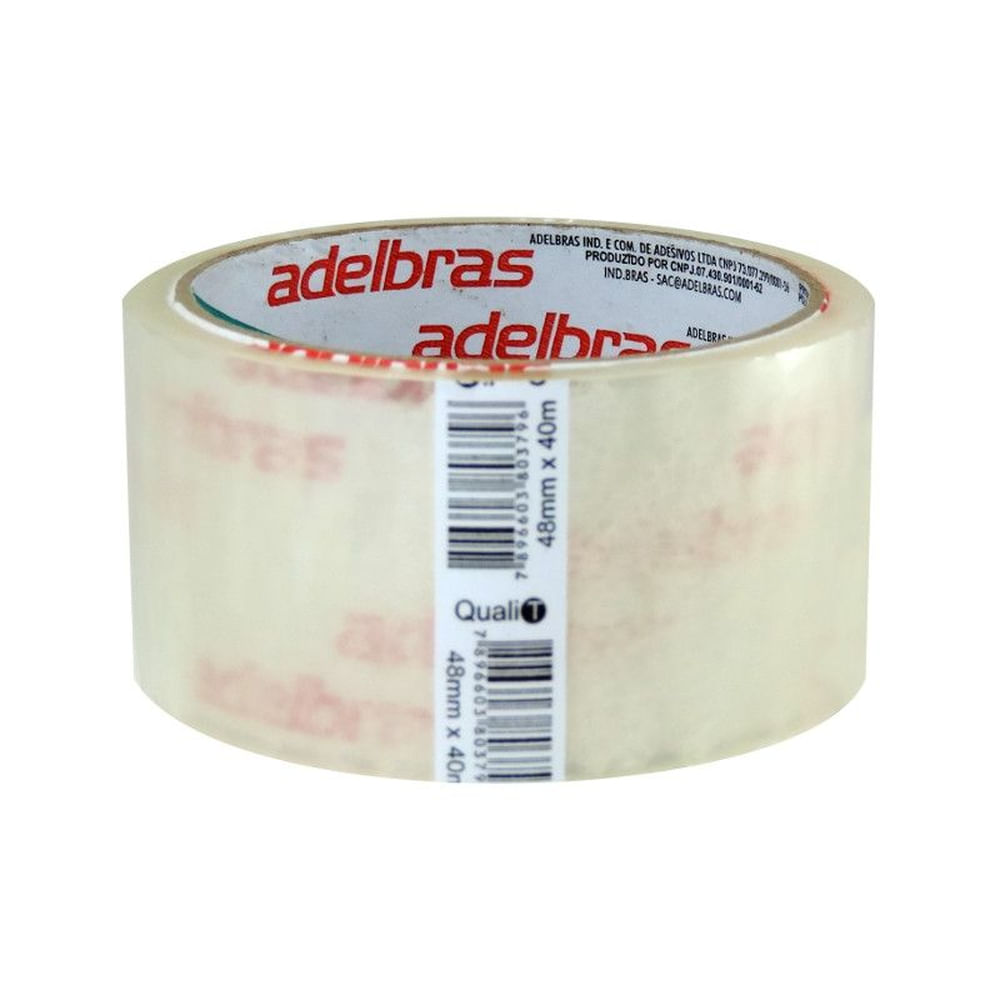 Nivalmix-Fita-PVC-48mmx40m-Transparente-Adelbras-1020569 Nivalmix-Fita-PVC-48mmx40m-Transparente-Adelbras-1020569