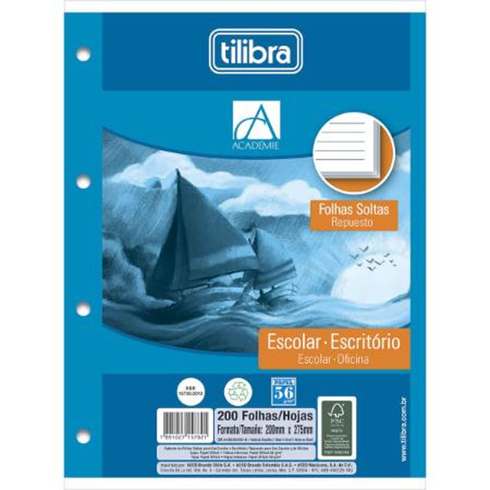 Nivalmix-Bloco-de-Fichario-Escolar-200-Folhas-157821-Tilibra-598039 Nivalmix-Bloco-de-Fichario-Escolar-200-Folhas-157821-Tilibra-598039