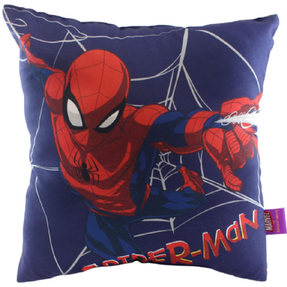 Nivalmix-Almofada-Fibra-Microfibra-40x40cm-Spider-Man-Pillowtex-2100390 Nivalmix-Almofada-Fibra-Microfibra-40x40cm-Spider-Man-Pillowtex-2100390