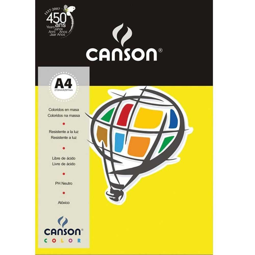 Nivalmix-Papel-Canson-A4-Amarelo-180g-10-Folhas-Canson-1641854 Nivalmix-Papel-Canson-A4-Amarelo-180g-10-Folhas-Canson-1641854