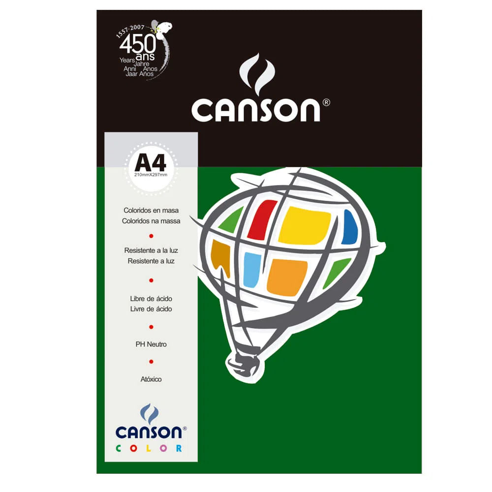 Nivalmix-Papel-Canson-A4-Verde-Amazonas-180g-10-Folhas-Canson-1664929 Nivalmix-Papel-Canson-A4-Verde-Amazonas-180g-10-Folhas-Canson-1664929