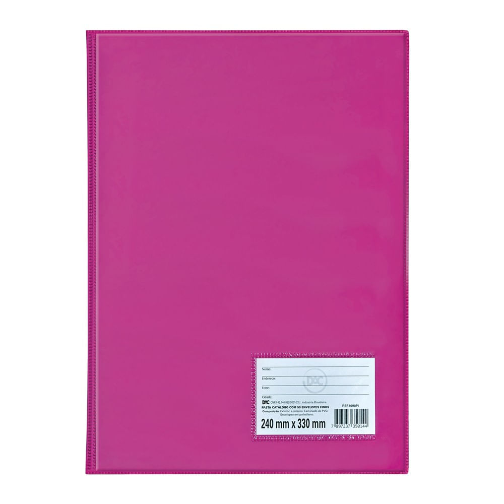 Nivalmix-Pasta-Catalogo-com-50-Envelopes-Finos-Pink-240x330mm-1090PI-Dac-1432021 Nivalmix-Pasta-Catalogo-com-50-Envelopes-Finos-Pink-240x330mm-1090PI-Dac-1432021