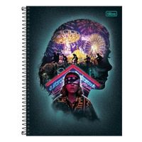 Nivalmix-Caderno-Universitario-10-Materias-Stranger-Things-160-Folhas-Capa-Tipo-3-Tilibra-2240738-003