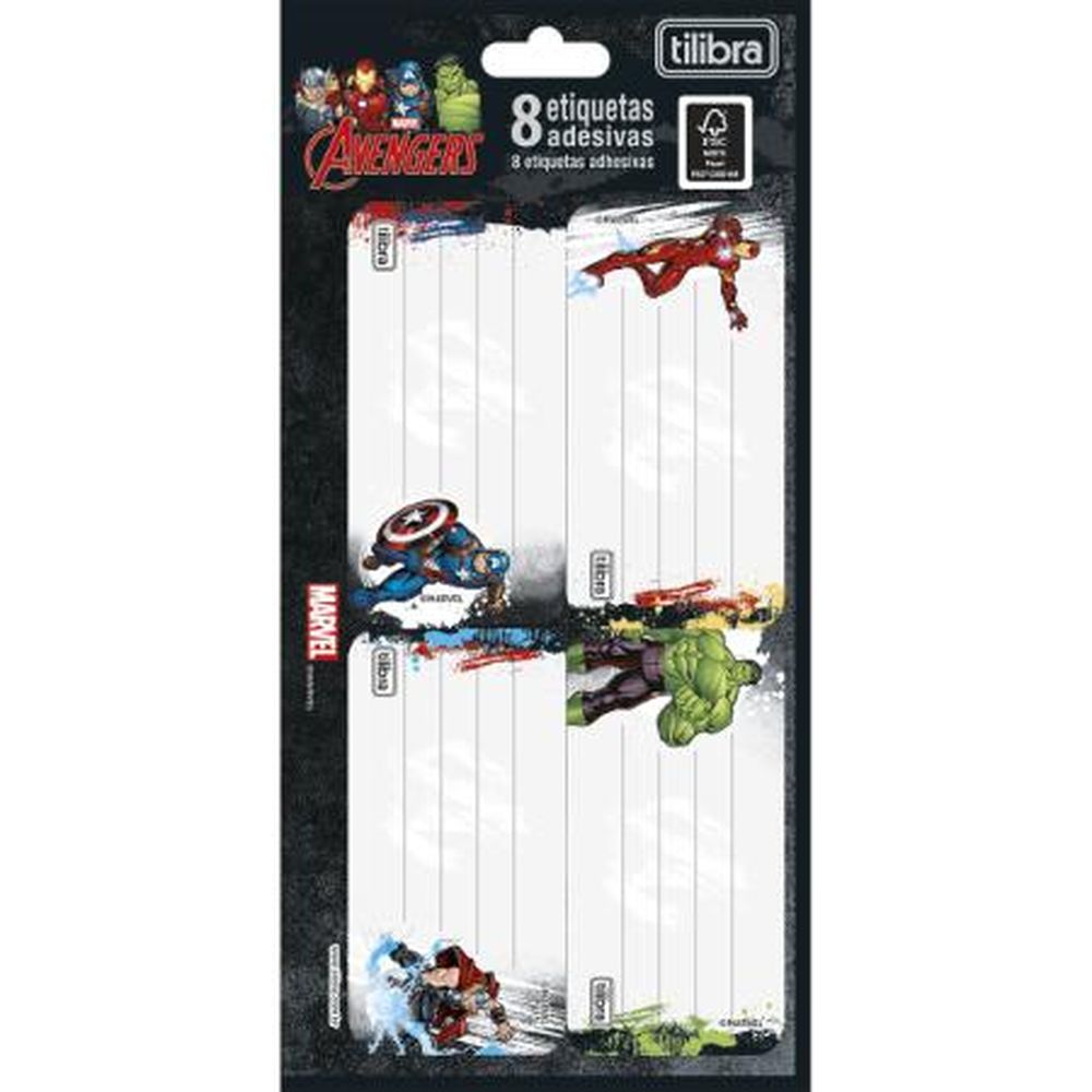 Nivalmix-Etiqueta-Adesiva-Avengers-234575-Tilibra-2162907 Nivalmix-Etiqueta-Adesiva-Avengers-234575-Tilibra-2162907
