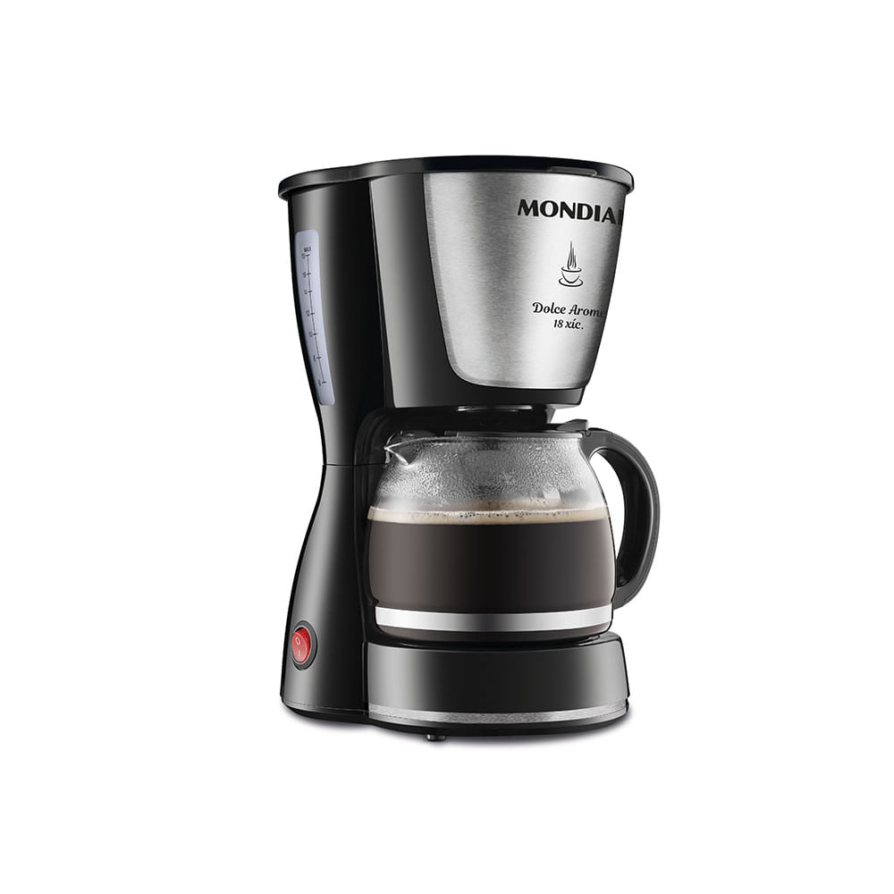 Nivalmix-Cafeteira-Eletrica-Dolce-Arome-Inox-18-Xicaras-220-Volts-C-30-18x-Mondial-2279309 Nivalmix-Cafeteira-Eletrica-Dolce-Arome-Inox-18-Xicaras-220-Volts-C-30-18x-Mondial-2279309