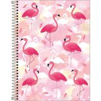 Nivalmix-Caderno-Universitario-20-Materias-Aloha-320-Folhas-Capa-Dura-Flamingos-Tilibra-2224787-002