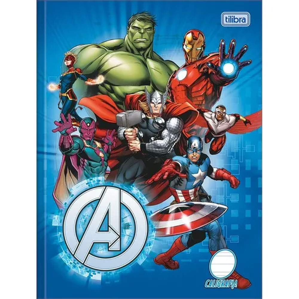 Nivalmix-Caderno-de-Caligrafia-Brochura-Capa-Dura-40-Folhas-Avengers-Capa-1-Tilibra-1951748-001 Nivalmix-Caderno-de-Caligrafia-Brochura-Capa-Dura-40-Folhas-Avengers-Capa-1-Tilibra-1951748-001
