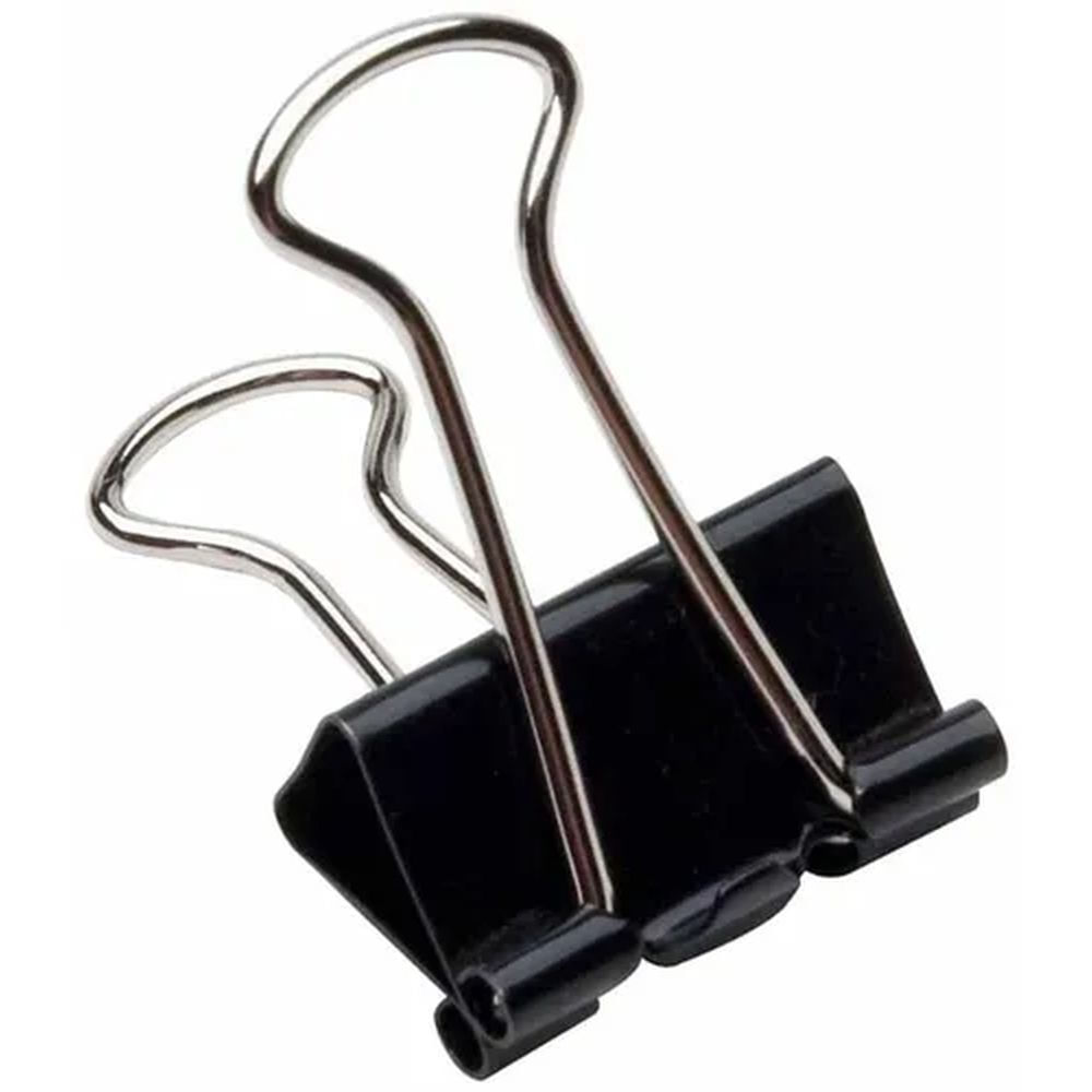 Prendedor de Papel Binder Clips 120fls 41mm - Sertic Prendedor de Papel Binder Clips 120fls 41mm - Sertic