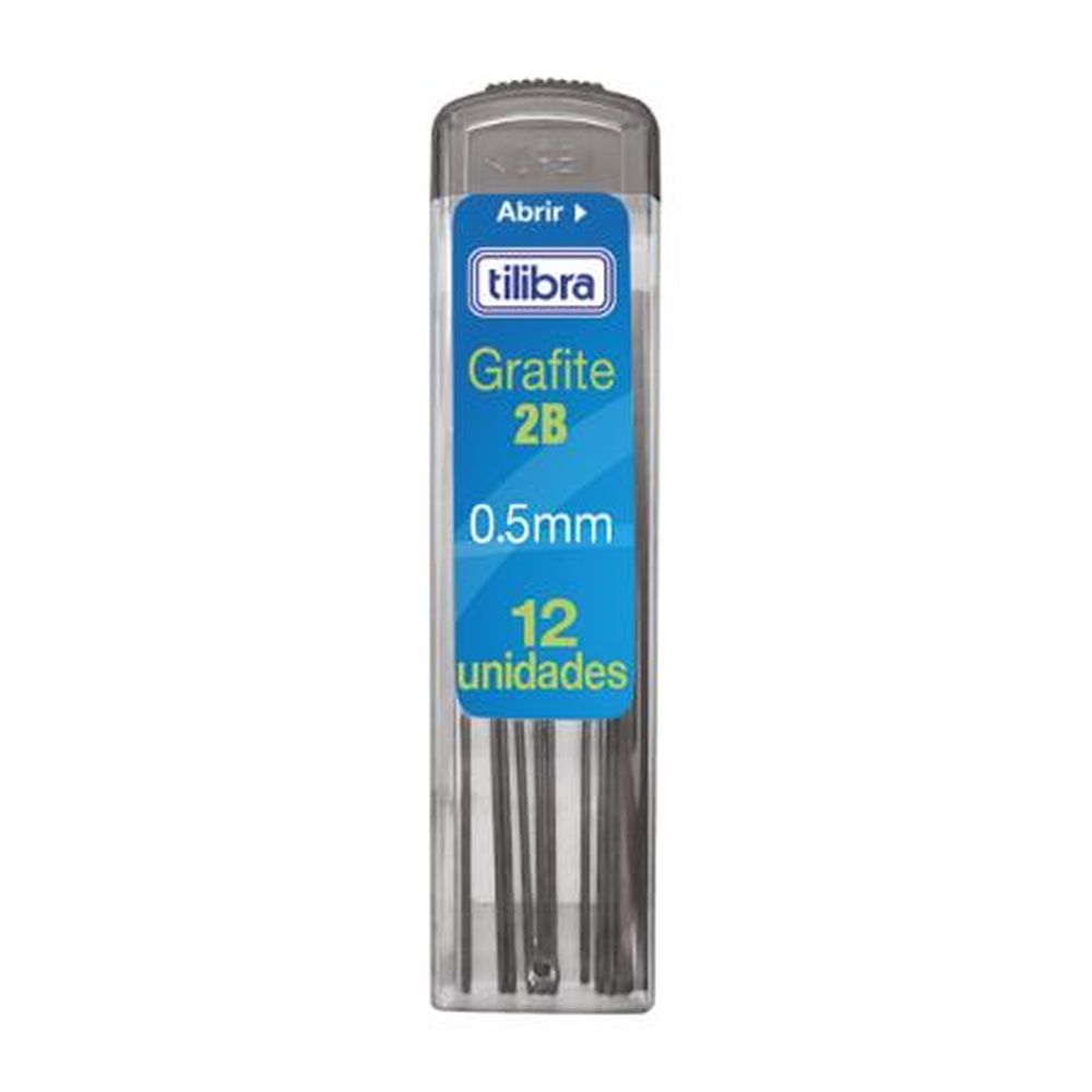 Grafite 2B 0.5mm - Tilibra Grafite 2B 0.5mm - Tilibra