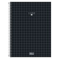 Nivalmix-Caderno-Universitario-Capa-Dura-1-Materia-80-Folhas-Academie-Capa-Preta-Tilibra-2251775-003