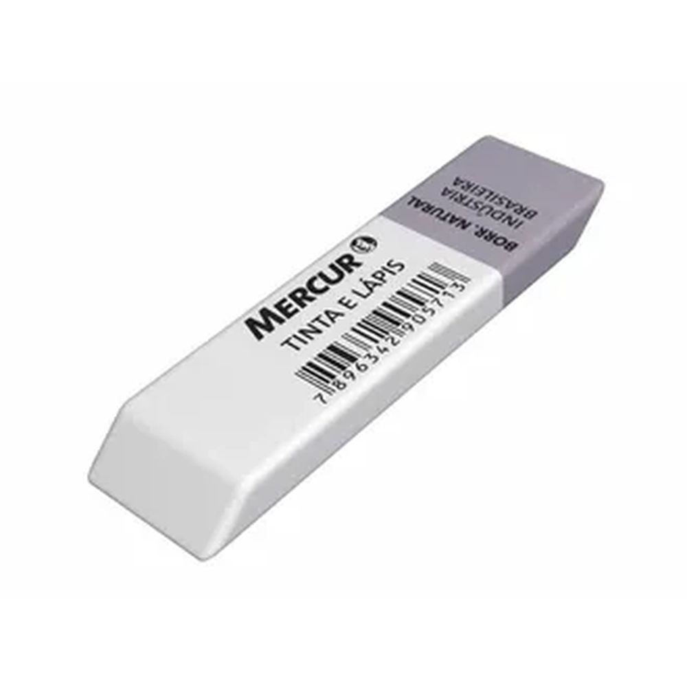 Borracha de Apagar Tinta e Lápis - Mercur Borracha de Apagar Tinta e Lápis - Mercur