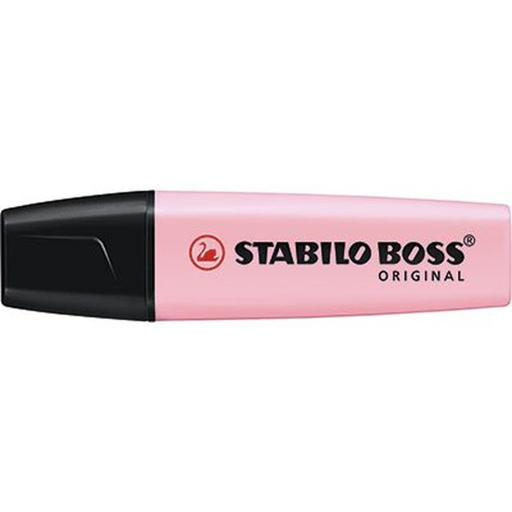 Caneta Marca Texto Stabilo Boss Pastel Rosa - Sertic Caneta Marca Texto Stabilo Boss Pastel Rosa - Sertic