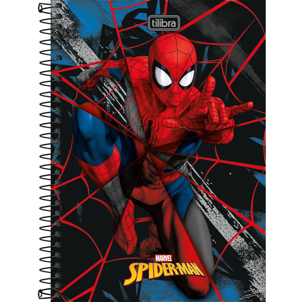 Nivalmix-Caderno-Espiral-14-Capa-Dura-80-Folhas-Spider-Man-Capa-3-Tilibra-2162816 Nivalmix-Caderno-Espiral-14-Capa-Dura-80-Folhas-Spider-Man-Capa-3-Tilibra-2162816