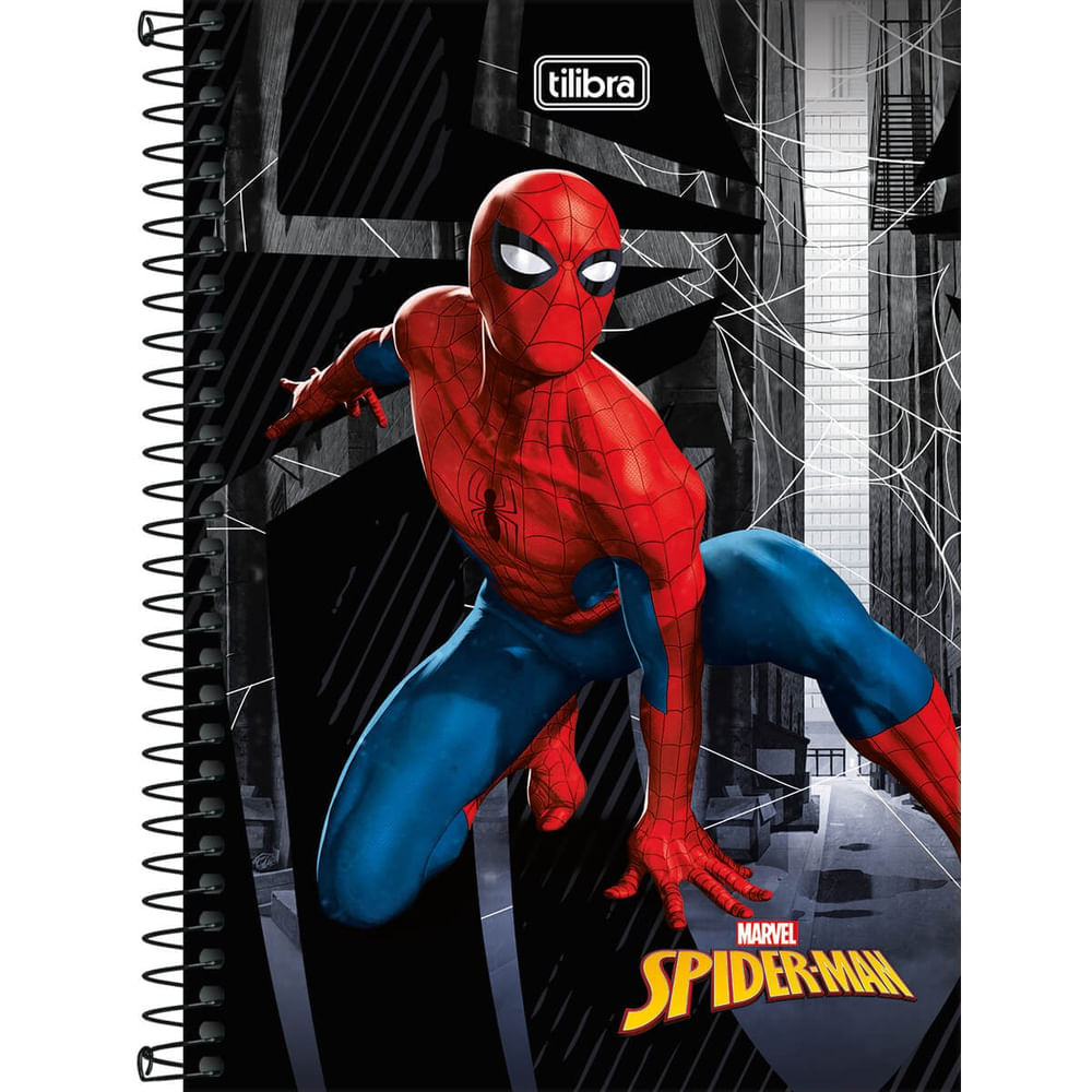 Nivalmix-Caderno-Espiral-14-Capa-Dura-80-Folhas-Spider-Man-Capa-4-Tilibra-2162816-004 Nivalmix-Caderno-Espiral-14-Capa-Dura-80-Folhas-Spider-Man-Capa-4-Tilibra-2162816-004