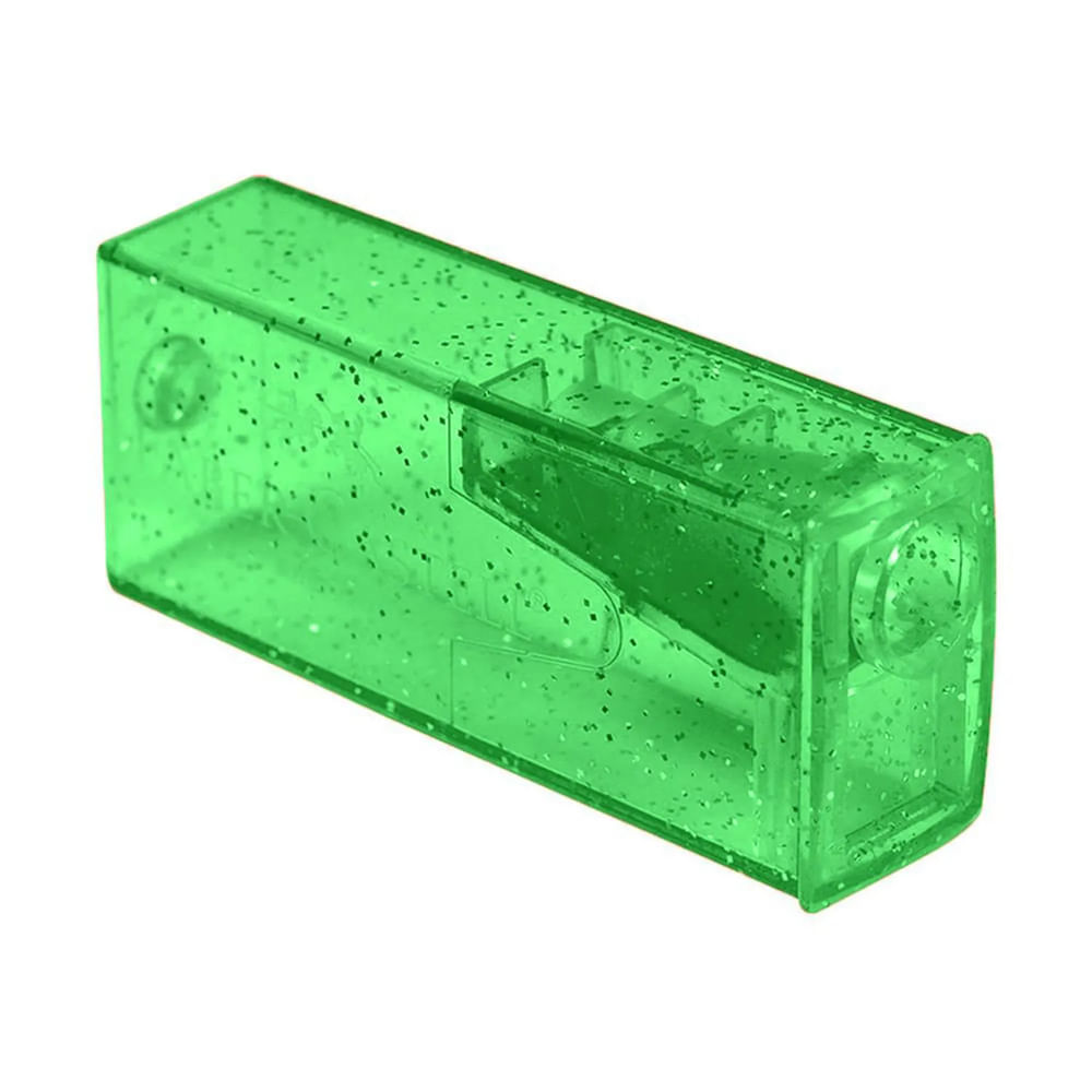 Nivalmix-Apontador-com-Deposito-Glitz-Verde-Faber-Castell-621595-002 Nivalmix-Apontador-com-Deposito-Glitz-Verde-Faber-Castell-621595-002